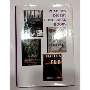 Reader's Digest Condensed Books Vol 3 1996 4 Condensed Books Hardback Dustcover
